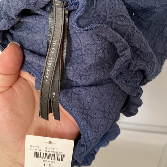 NWT Anthropologie seamless eyelet bralette - Picture 7 of 7